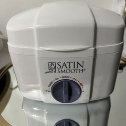 SATIN SMOOTH Professional Single Wax Warmer+ OunceDeluxe Cream Pot Wax, 14 Ounce