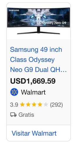 New - closed box Samsung 49 Odyssey Neo
