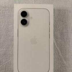 iPhone 16 White 128GB – Brand New Sealed 📦  