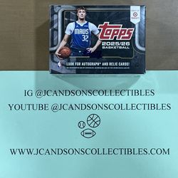 2025-26 Topps Basketball Target Exclusive Black Friday Sealed Blaster Box