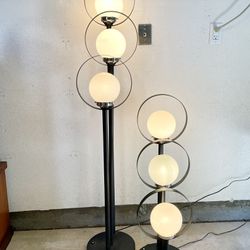 MCM GLOBE LAMPS - Vintage Modern 