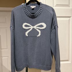 Womens Bow Sweater