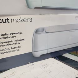 Cricut Maker 3 Ultimate Smart Cutting Machine. New