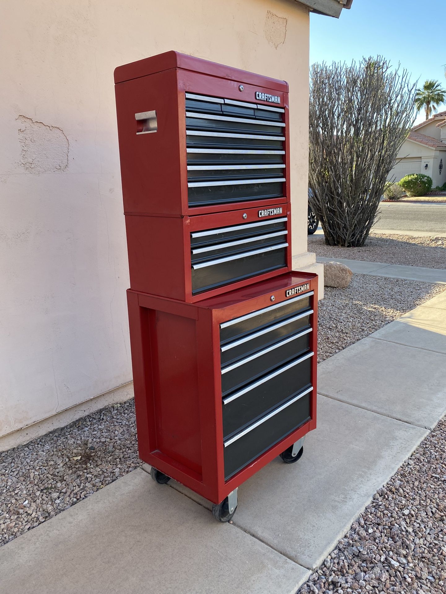 Craftsman Tool Box 65”H 26.5”W 18”D For Sale