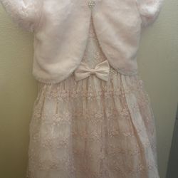 Pink Dress Size 7 Girls