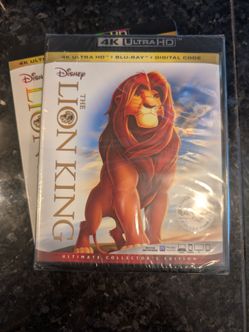 The Lion King - 4k UHD - blu ray
