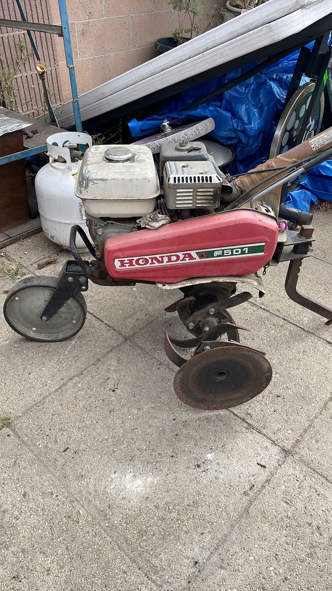 Honda F501 Tiller