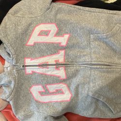 Hooded Gap Zip-up XL