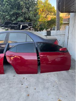 Toyota Corolla doors passenger side