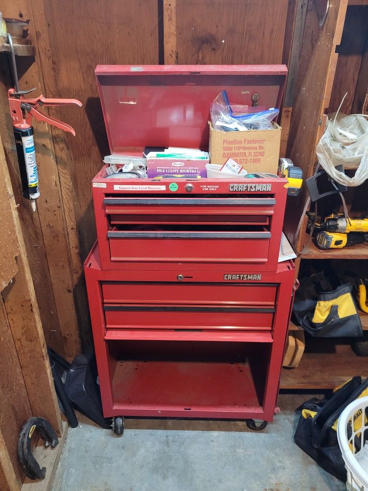 Craftsman Tool Chest W/Wheels AND Tools Included
