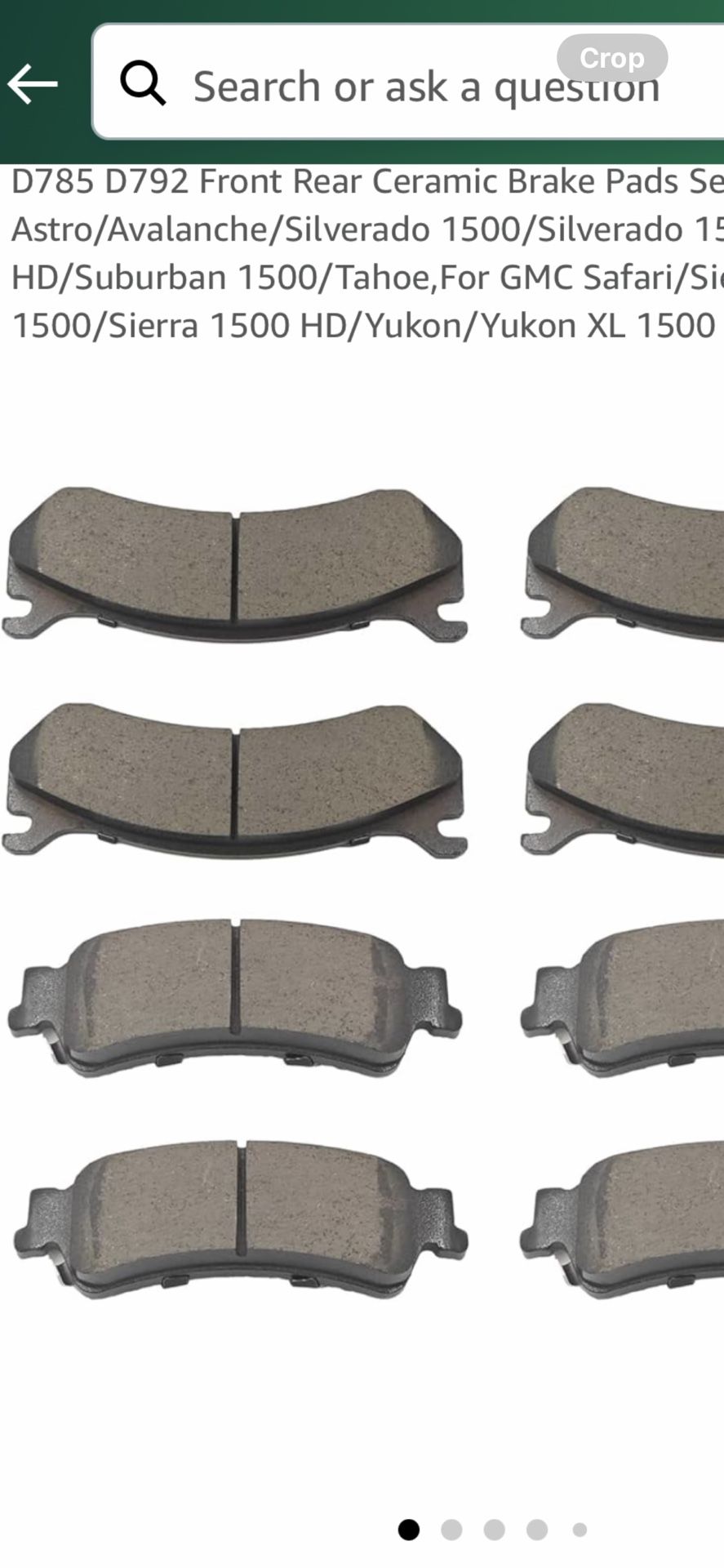 Chevy Silverado Pads
