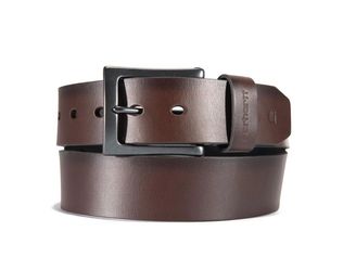 Carhartt men’s anvil belt brown leather