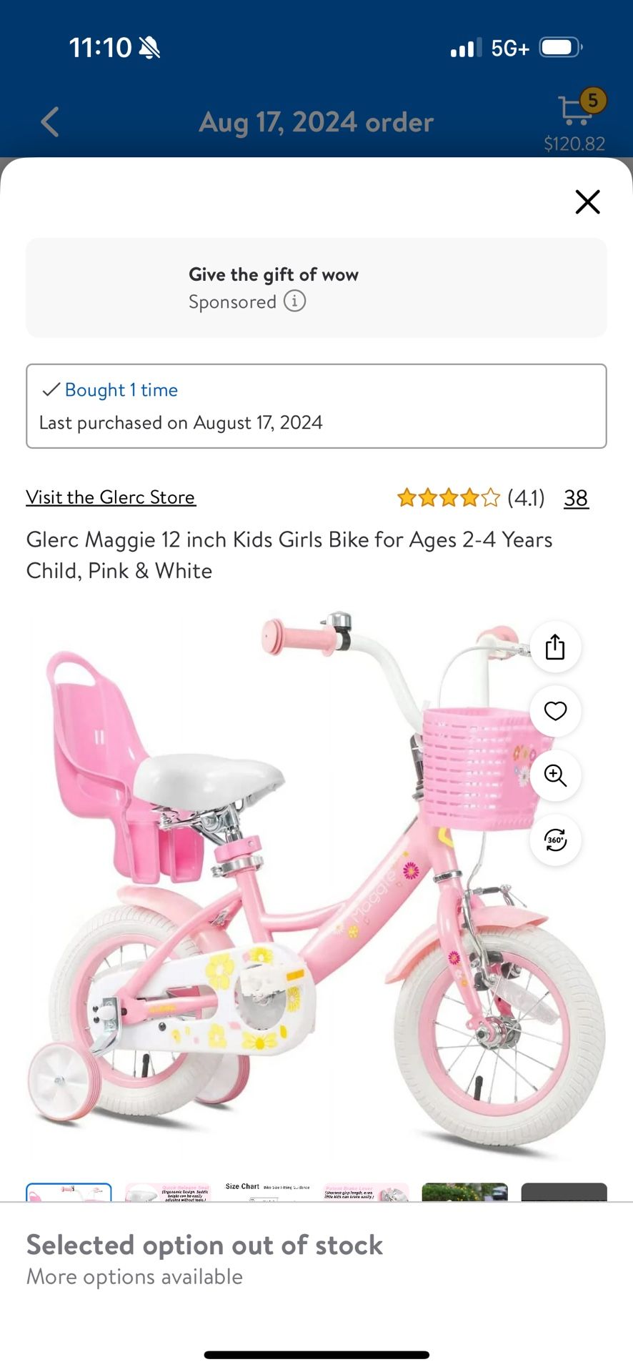 Little Girls Bike