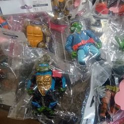 tmnt vintage  1988 to 1993 and toilet taxi 40 anniversary 