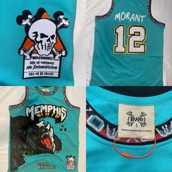 Ja Morant Memphis Jersey 