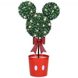Mickey Mouse Lighted Topiary 