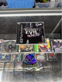 Resident Evil 3 Nemesis Ps1 $110 Gamehogs 11am-7pm