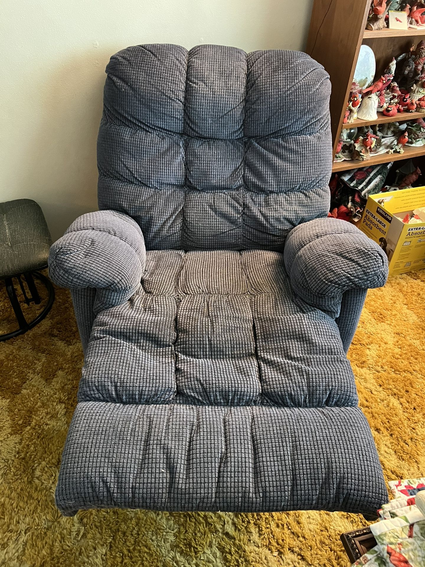 Blue Recliner Chair