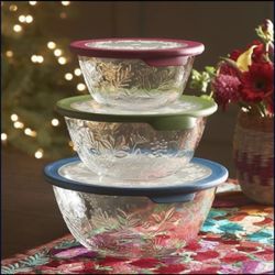 Princess House Set De 3 Refractarios