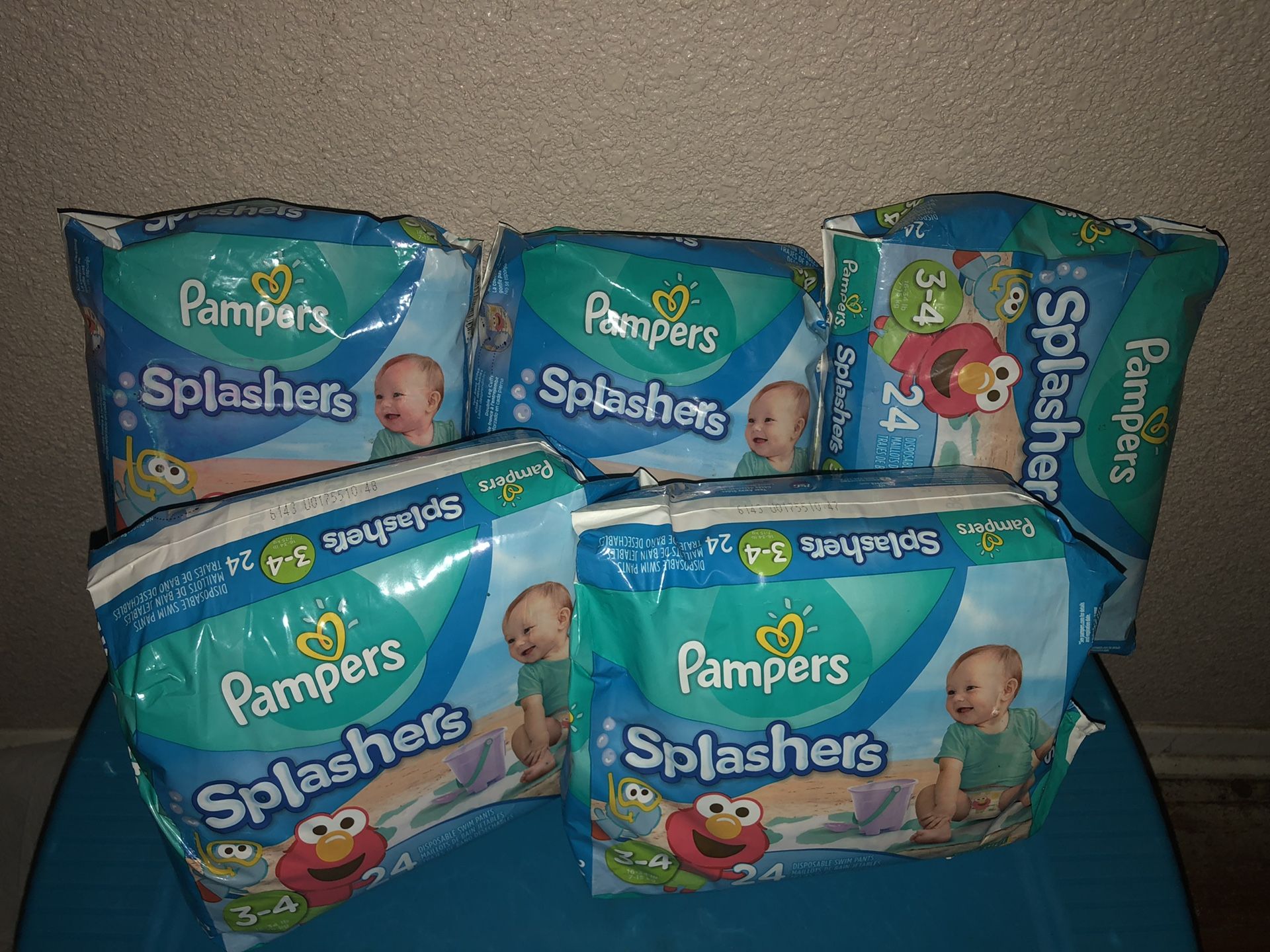 Pampers splashers size 3-4