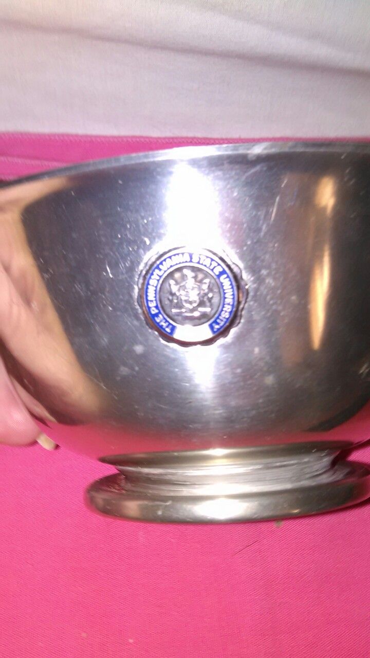 Pewter bowl