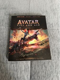 Avatar Fire and Ash Blue Ray