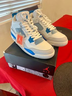 Jordan 4 military blue 13m