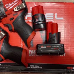 Milwaukee  Power Drill 2 In 1 Kit