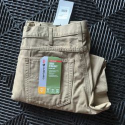 Carhartt FR Canvas Pants 33x30 Khaki