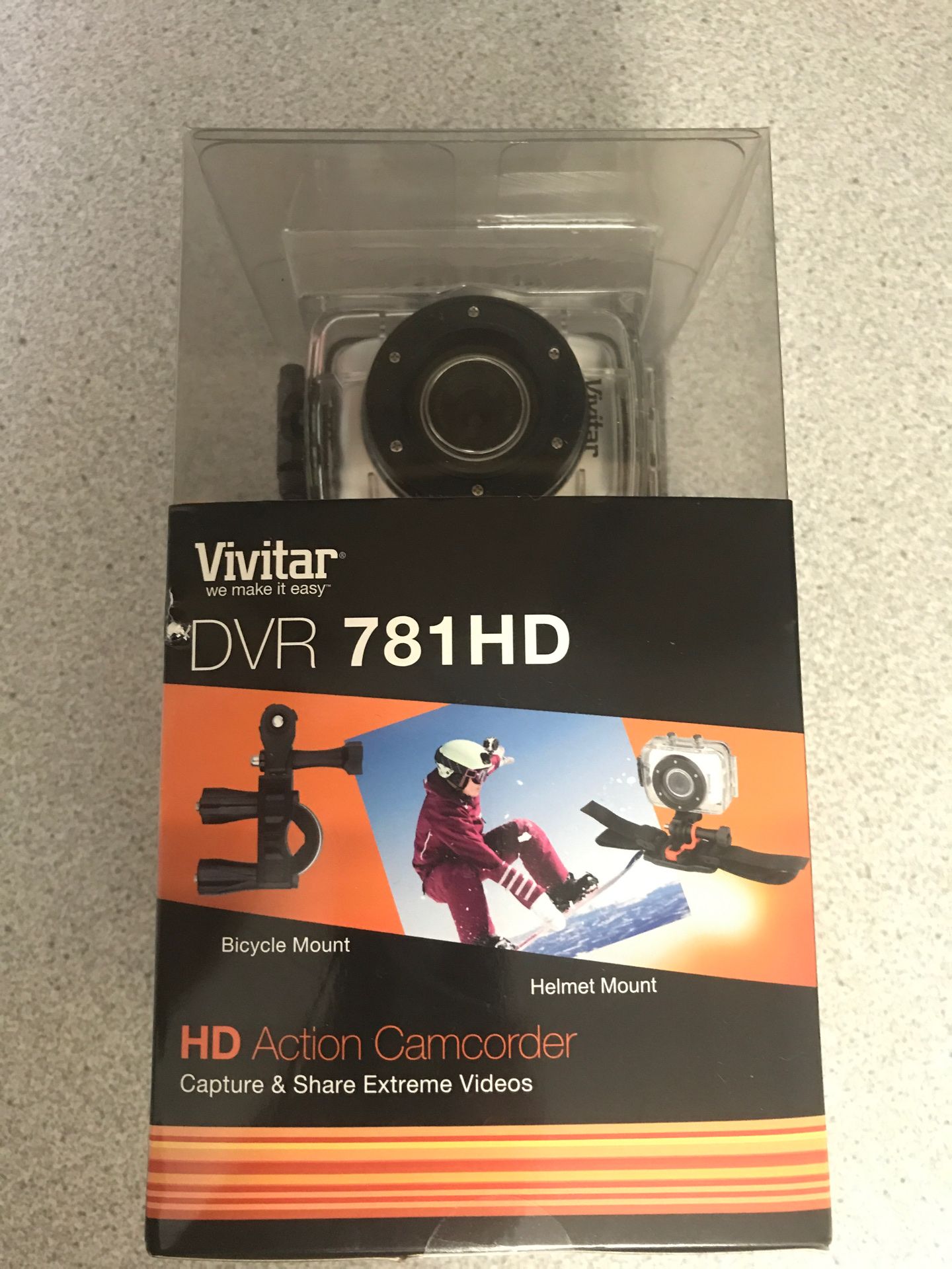 Vivitar DVR 781HD Action Camcorder