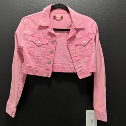 Pink Jean Jacket 