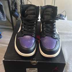 Court purple Jordan 1