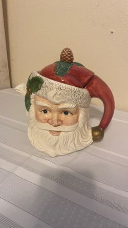Santa Claus Ceramic Teapot