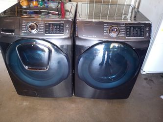 Samsung washer and gas dryer