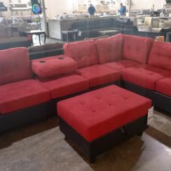  Sectional Free Ottoman 