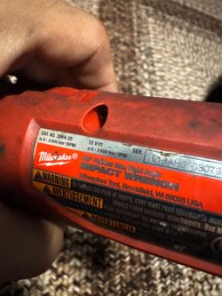 Milwaukee  3/8 right angle impact