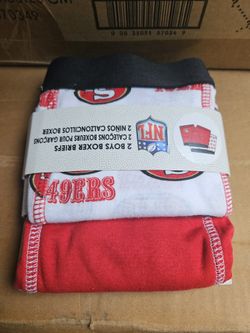 49ers BOYS BOXER BRIEFS