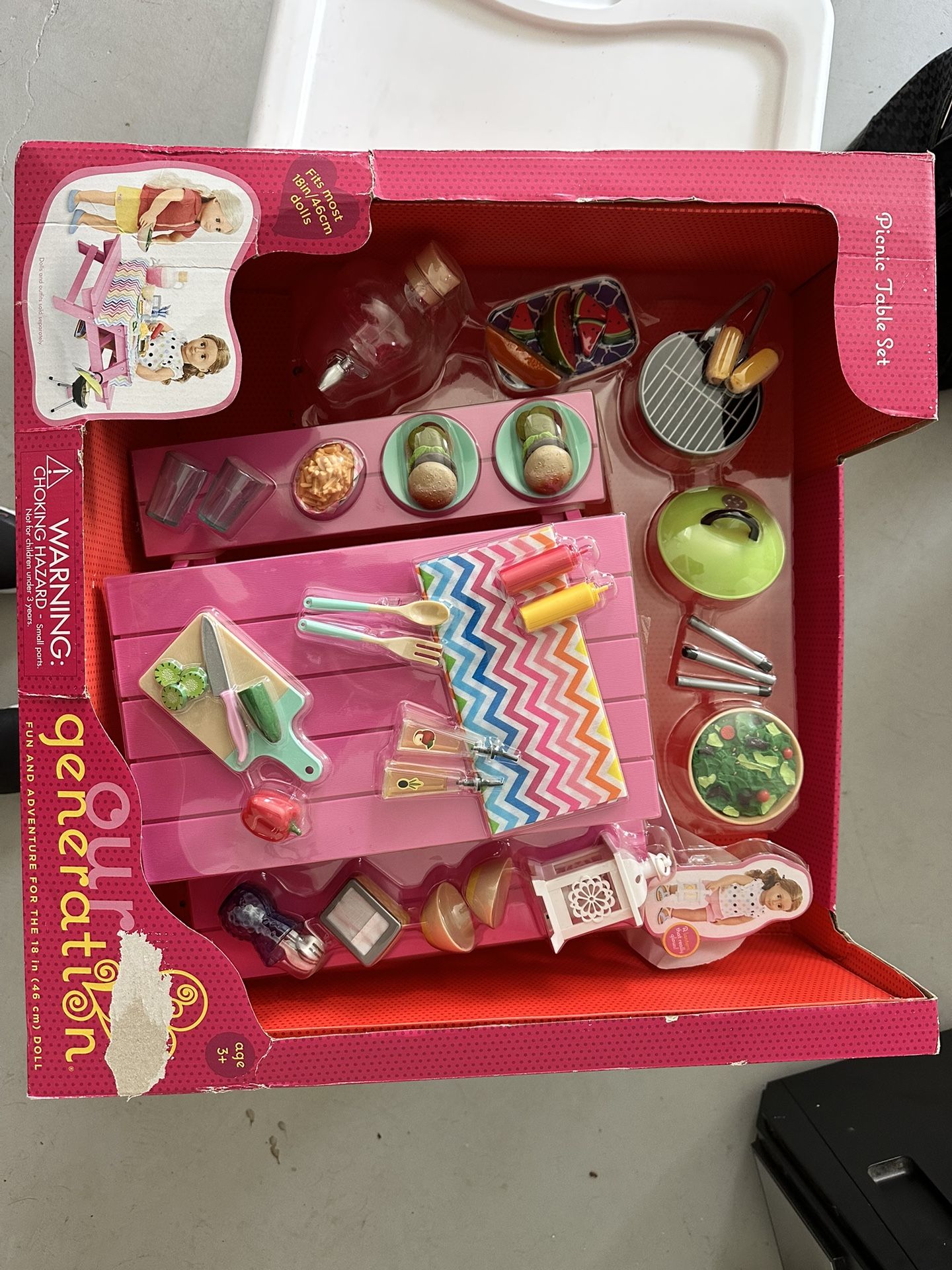 Our Generation/American Girl Picnic ser