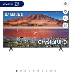SAMSUNG 65" Inch 4K Crystal UHD (2160P) LED Smart TV