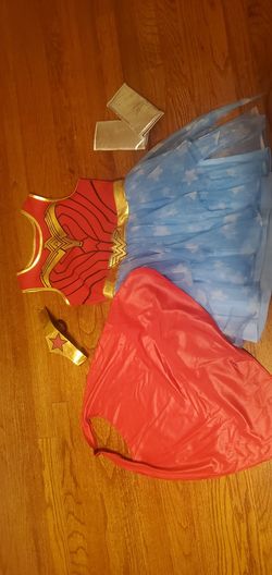 Wonder woman costume 8-10 size for girls