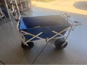 Wide Tire Wagon Beach