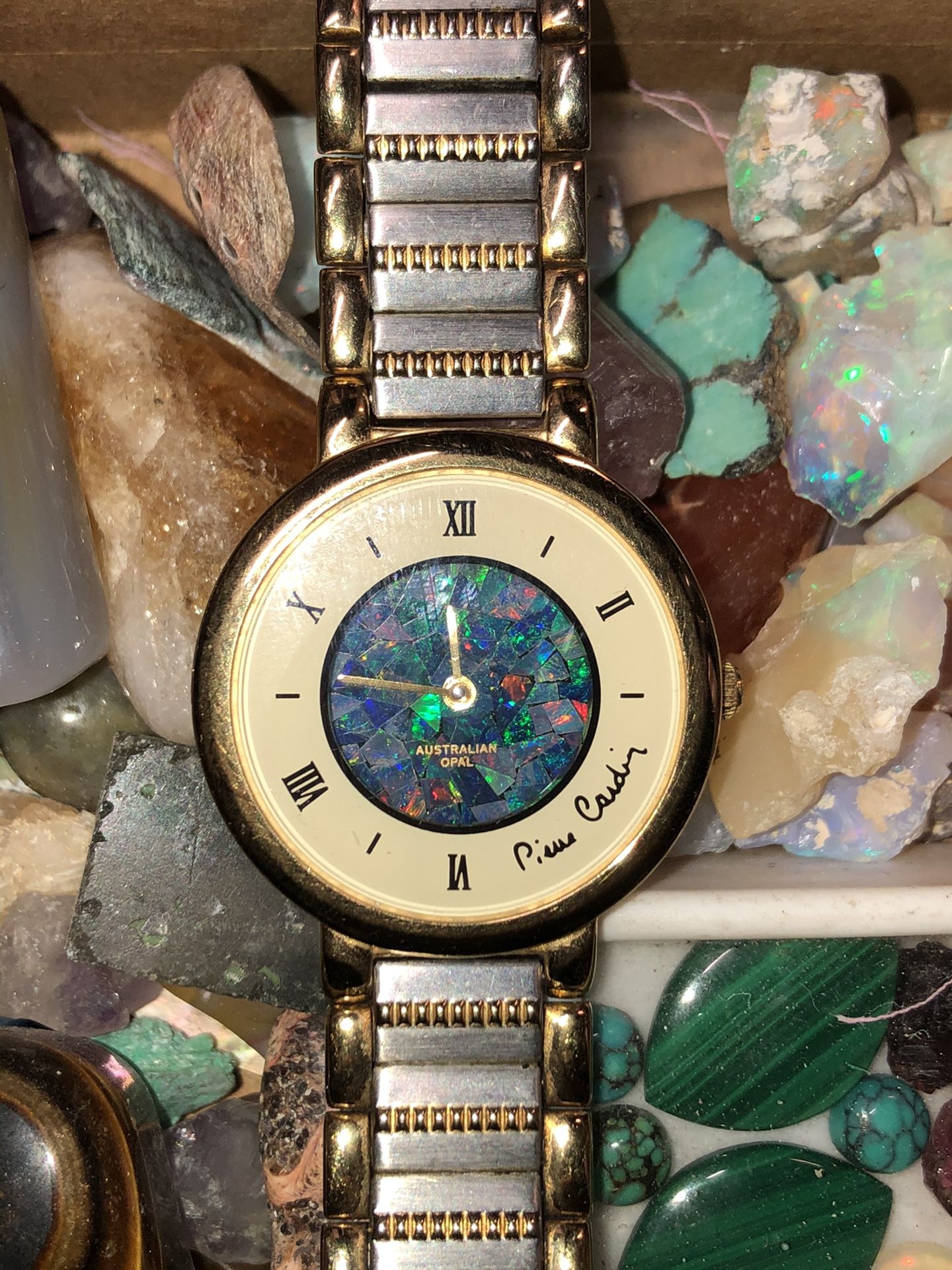 Australian Opal Pierre Cardin Watch