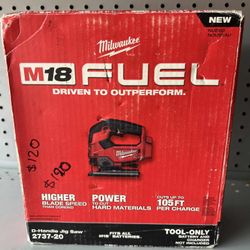 M18 Jig Saw Milwaukee (tool Only)