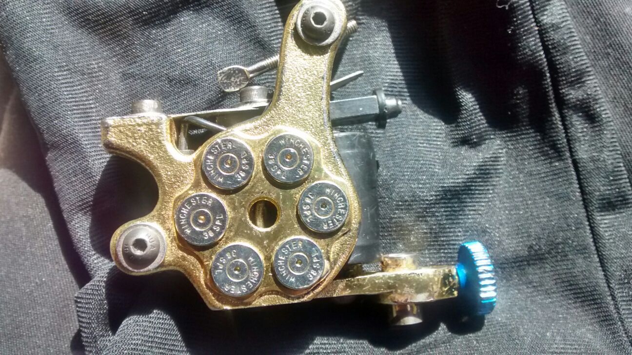 Winchester 38 special tattoo gun