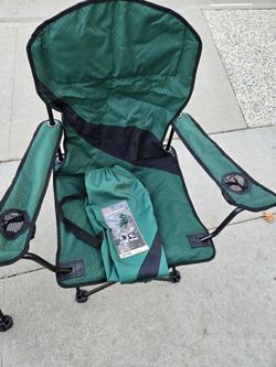 Green Folding Camping Chair