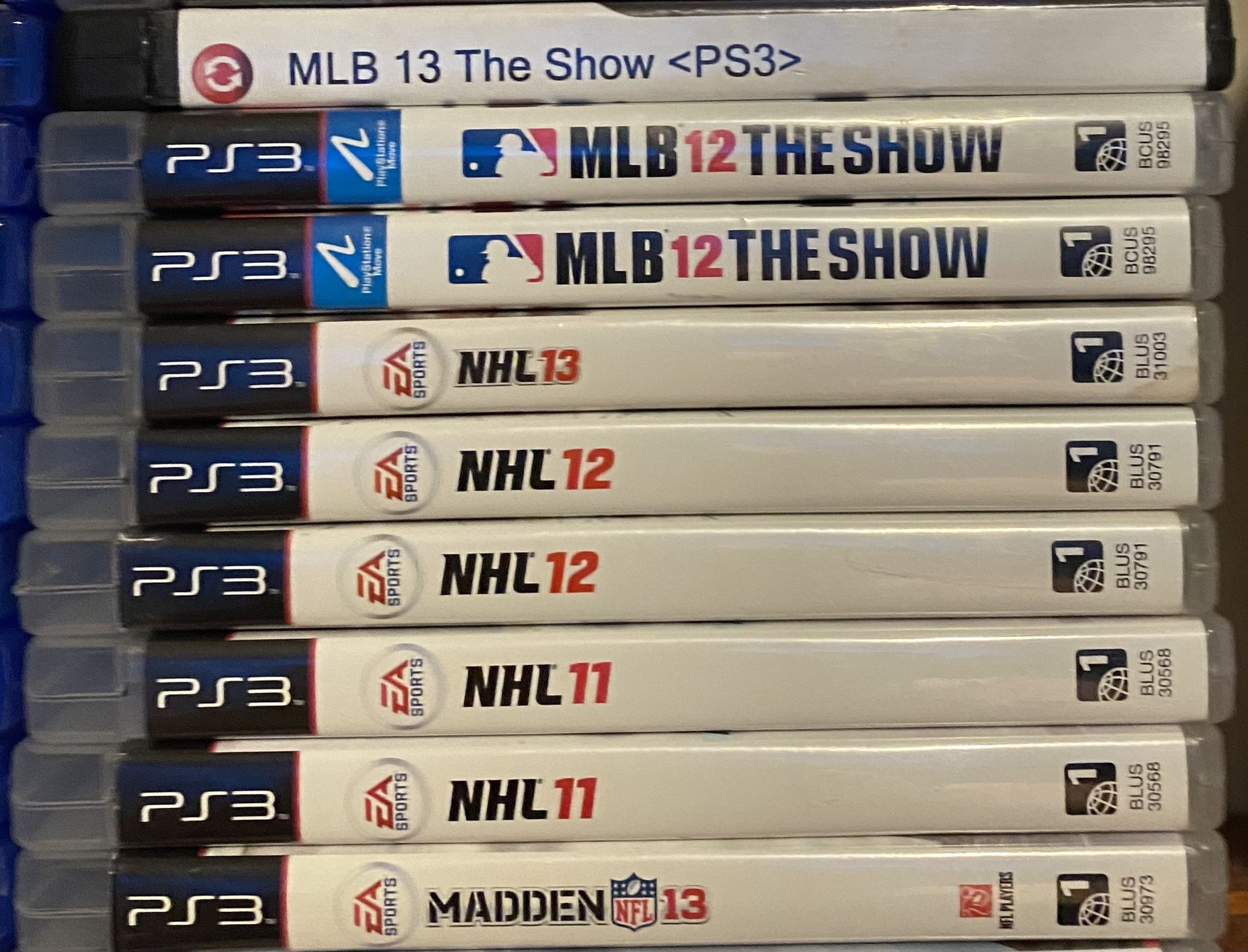 PS3 Sports Game Lot / Bundle