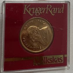 1  Ounce gold Krugerrand Mint In Case 