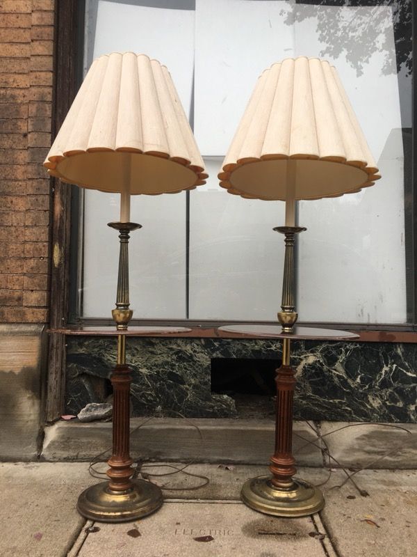 Pair of Antique Table Lamps