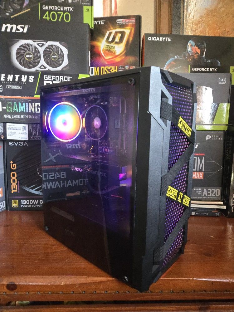 Desktop/Gaming Computer Windows 11 PRO | MSI RTX 3050 8GB | Ryzen 5 3600 |2x8 16gb RAM