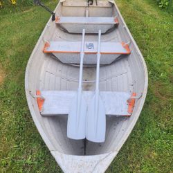 MirroCraft 12' Aluminum Boat With 3.3 Hp Motor